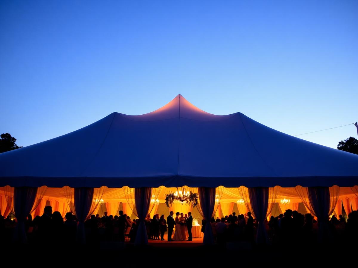 Event rental setup