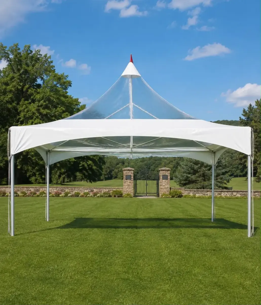 20×20 Clear-Top Marquee Tent