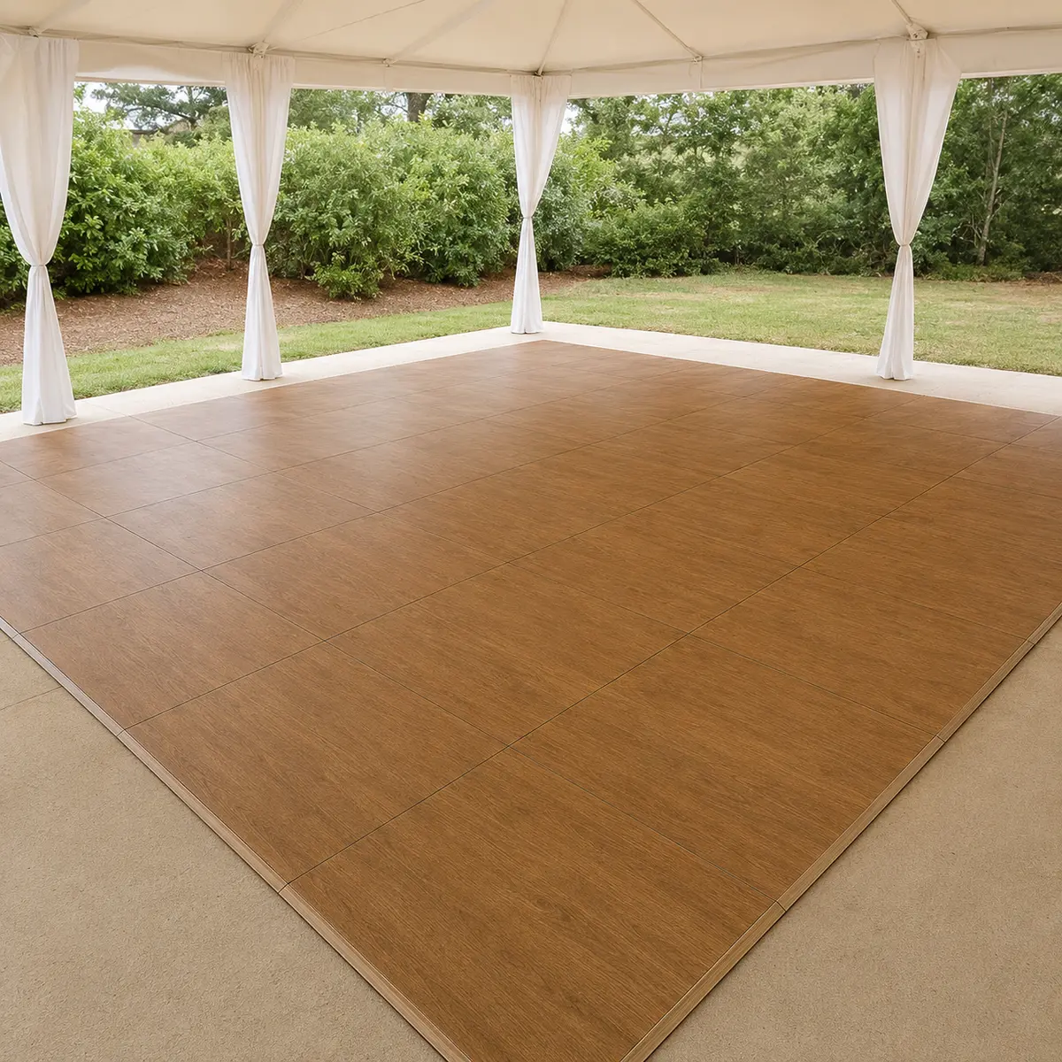 Wood Finish Dance Floor